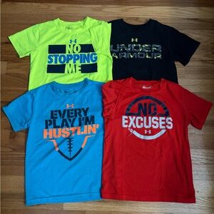 Under Armour Kids Short Sleeve Tee bundle